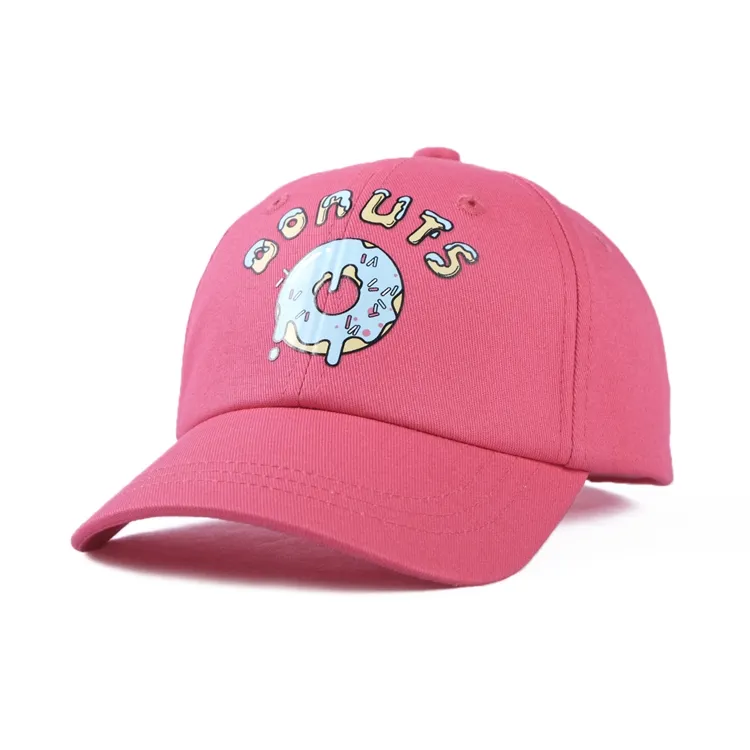 pink kids baseball cap