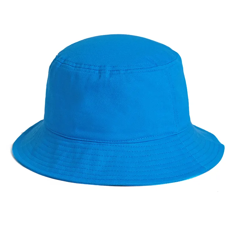 blue bucket hat