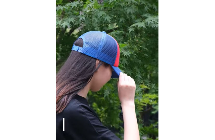 Custom Embroidery 100% Polyester Foam Mesh Plain Blank Trucker Hats Caps