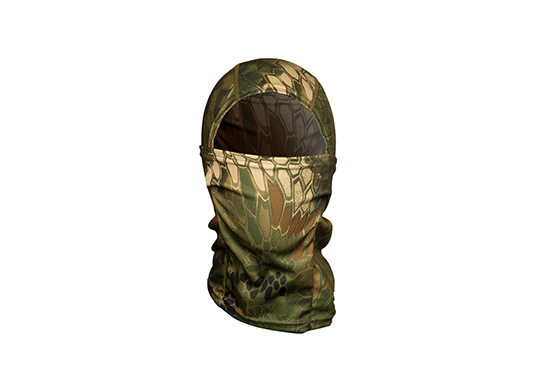 green python camouflage balaclava