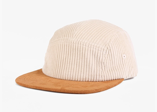 Custom 5 Panel Corduroy Camper Cap - 6715