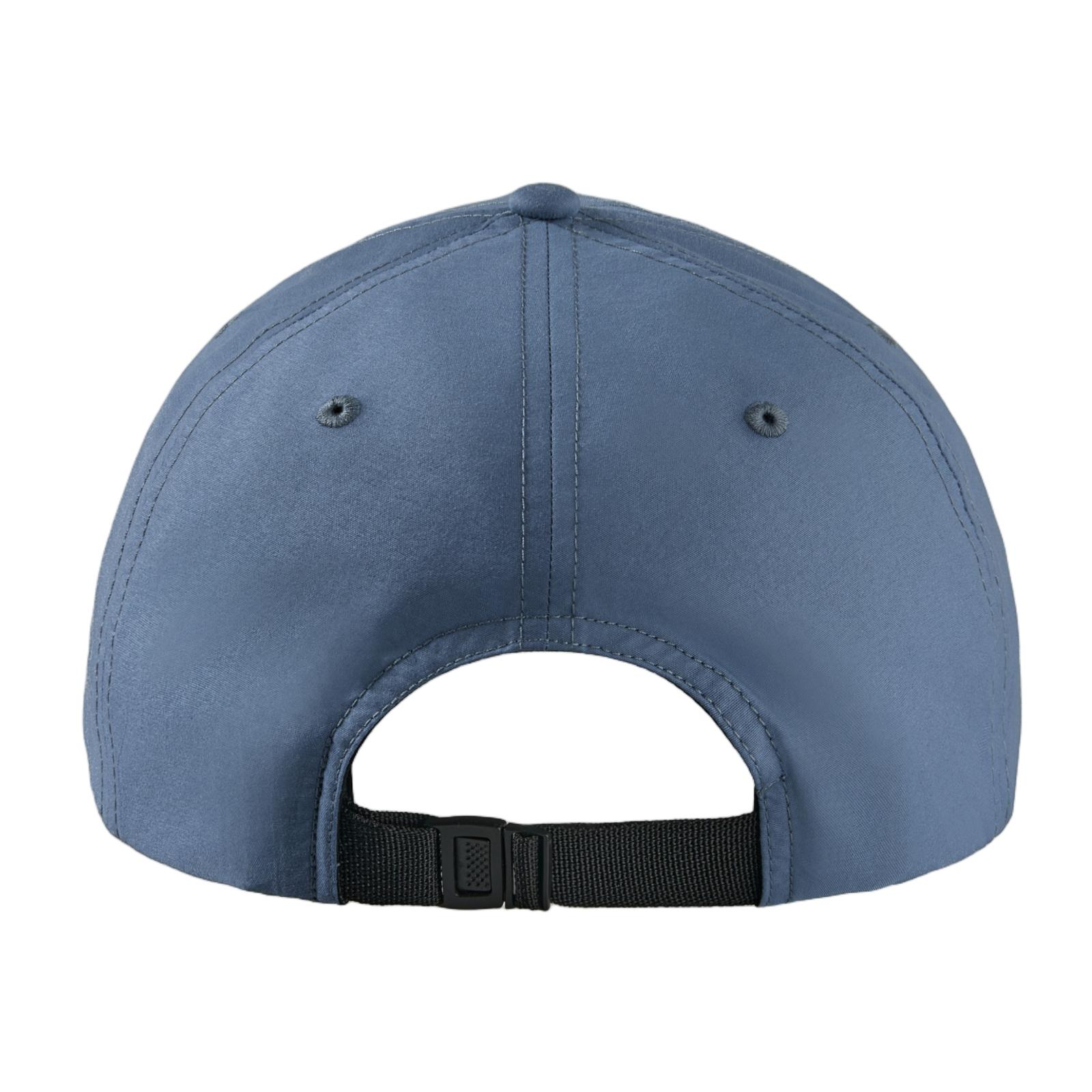 custom new solid quick dry baseball cap navy back