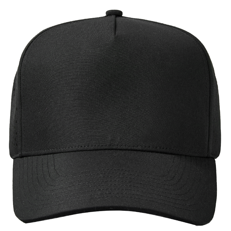Custom Large 5 Panel Perforated Performance Snapback Golf Hat - 6526L