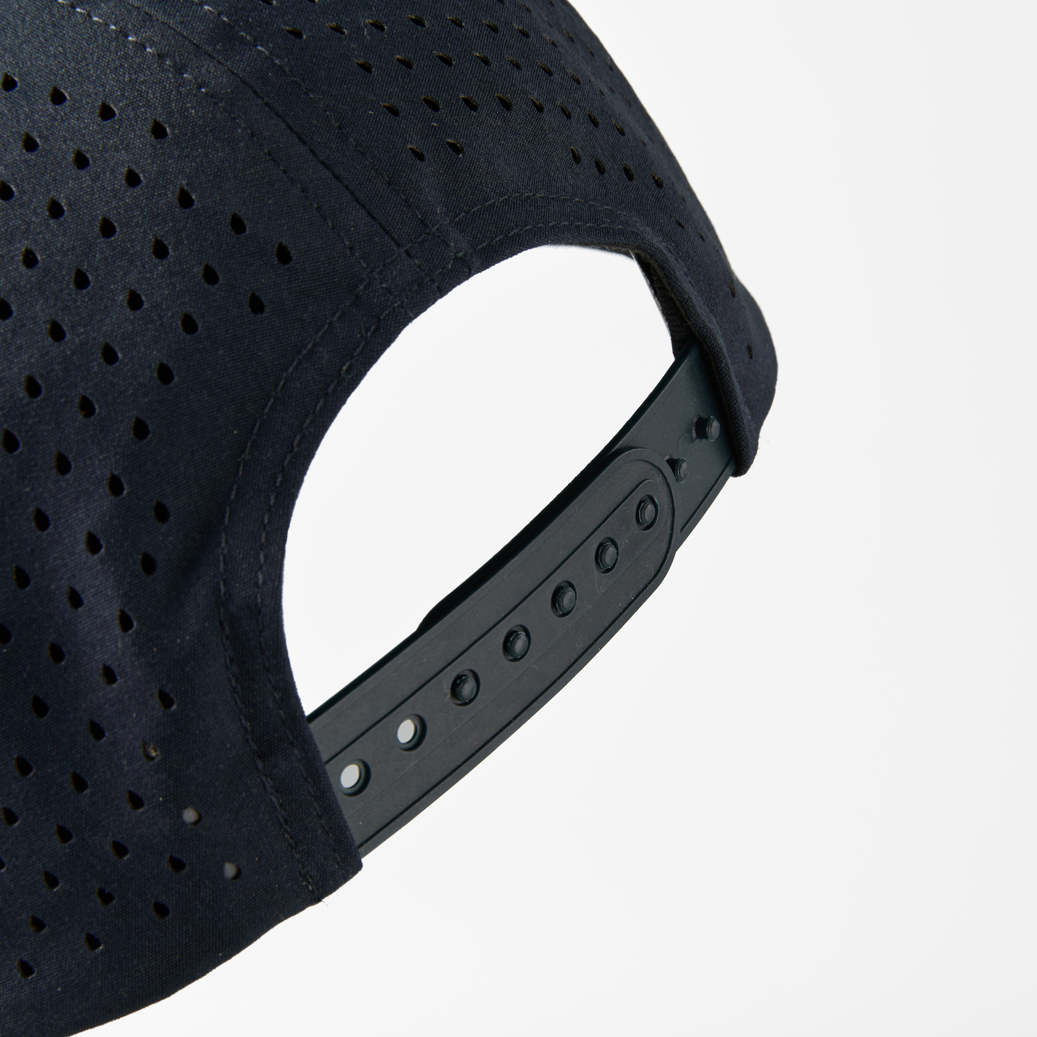 Custom Large 5 Panel Perforated Performance Snapback Golf Hat - 6526L