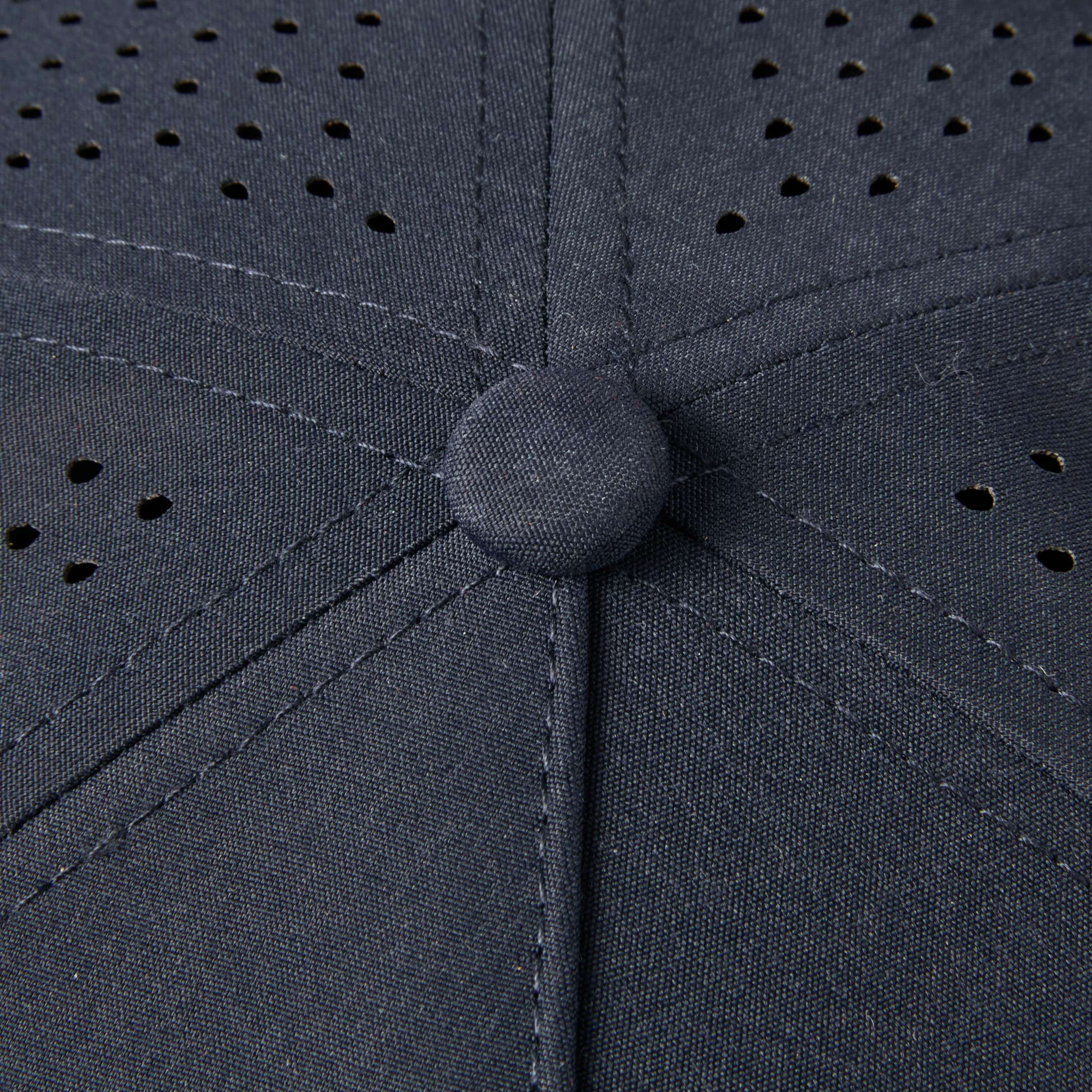 Custom Large 5 Panel Perforated Performance Snapback Golf Hat - 6526L