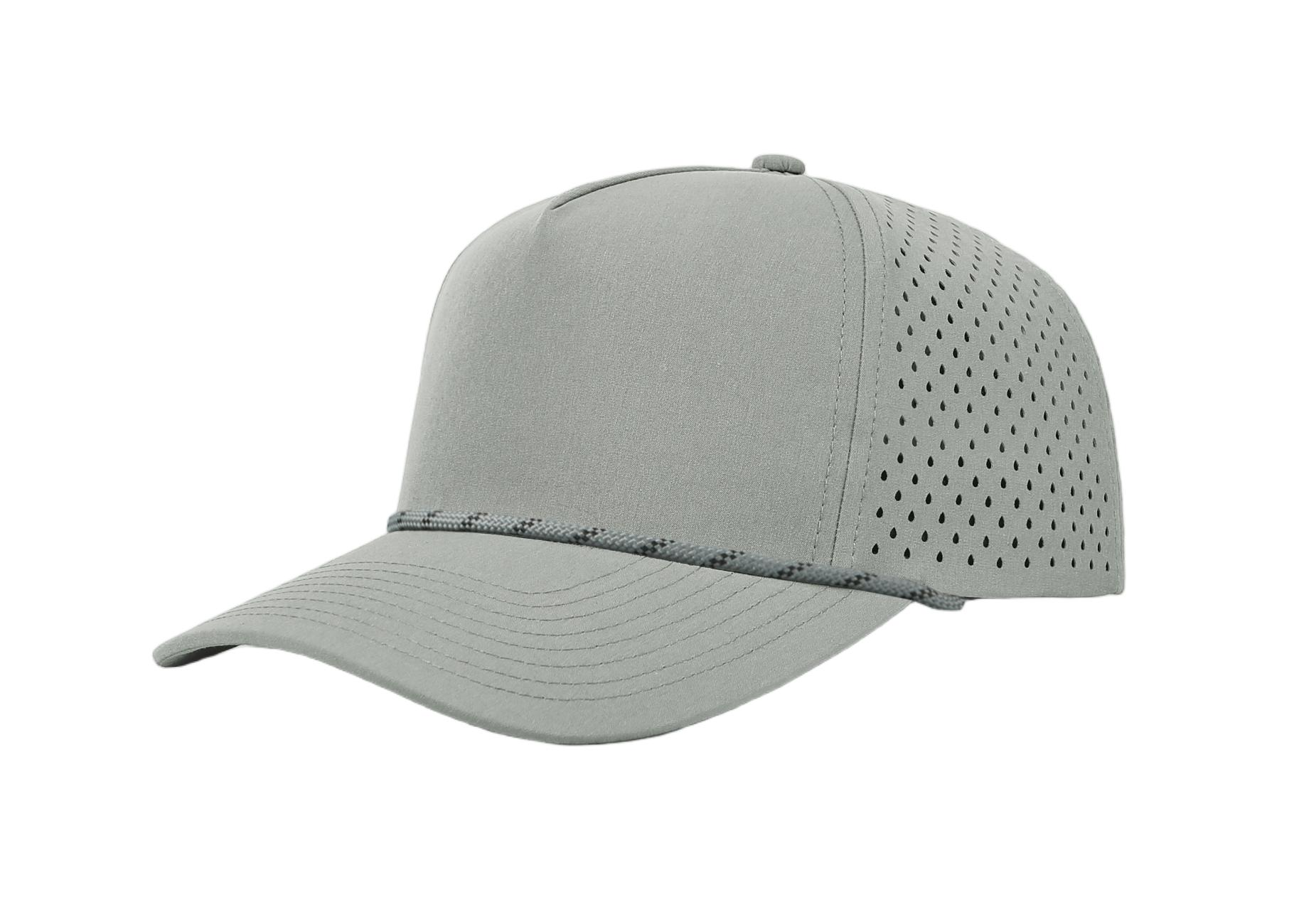 Custom 5 Panel Perforated Performance Snapback Golf Rope Hat - 6526P