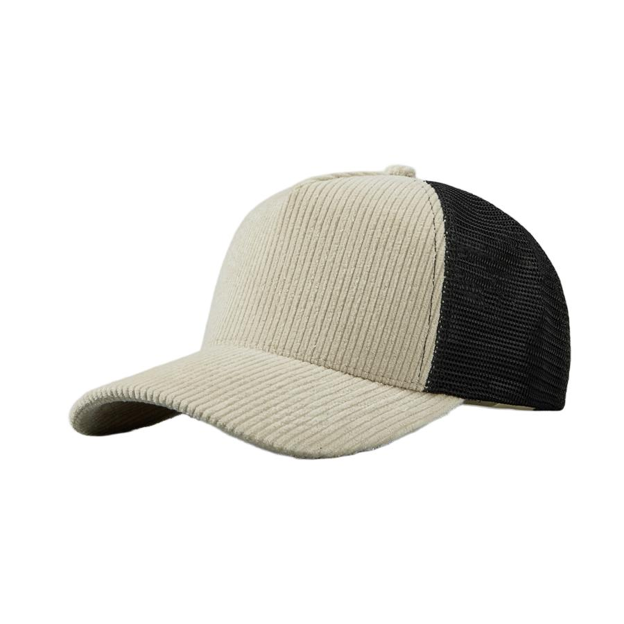 Custom 5 Panel Corduroy Trucker Hats Wholesale - 5129
