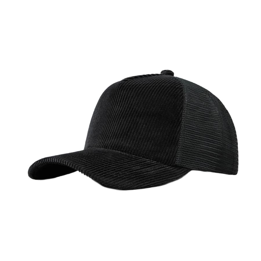 Custom 5 Panel Corduroy Trucker Hats Wholesale - 5129