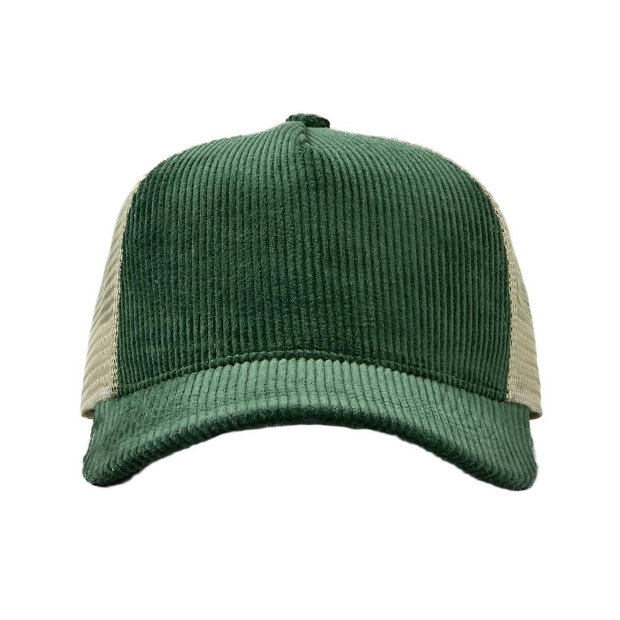 Custom 5 Panel Corduroy Trucker Hats Wholesale - 5129