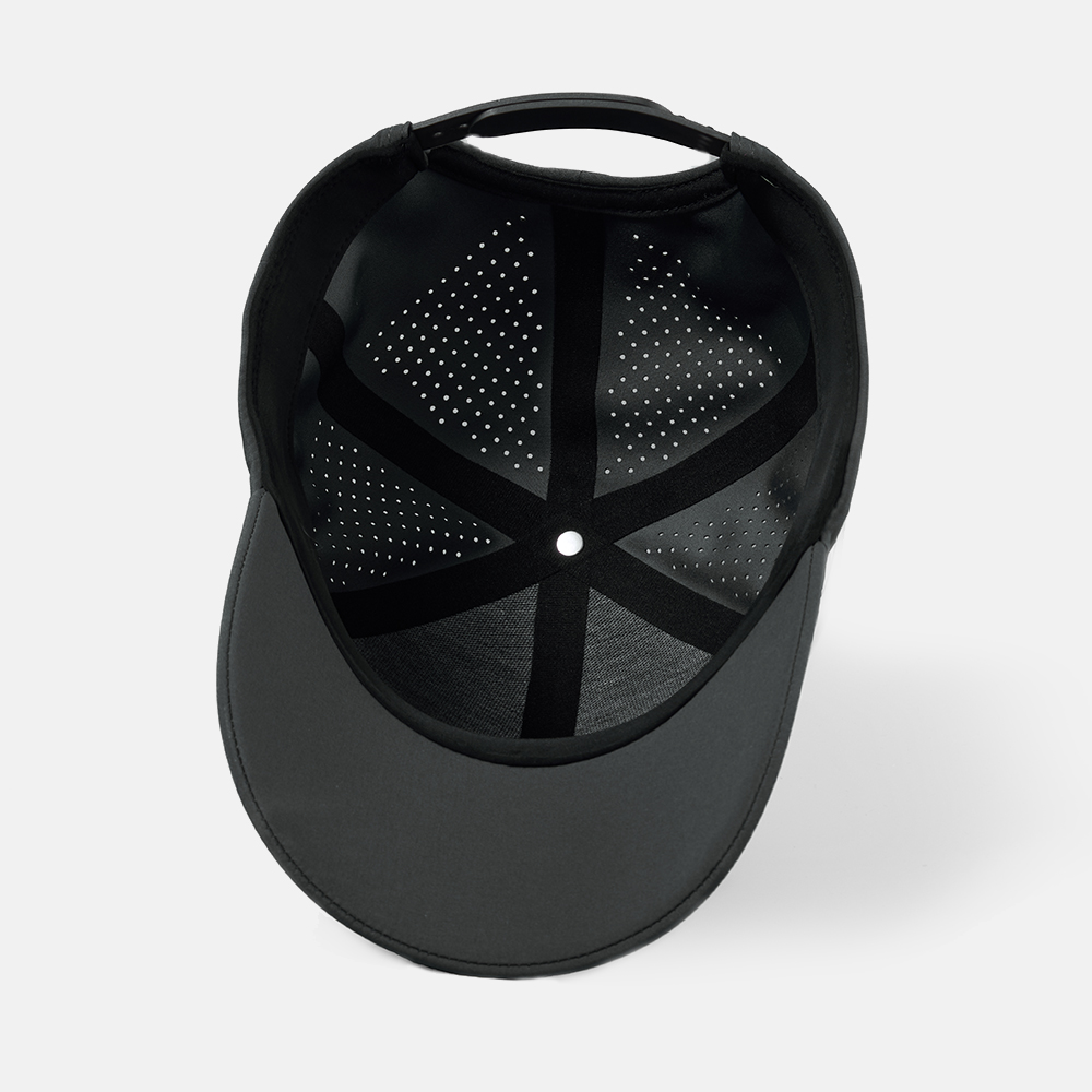 Custom Seamless Water Repellent Perforated 5 Panel Snapback Golf Hat