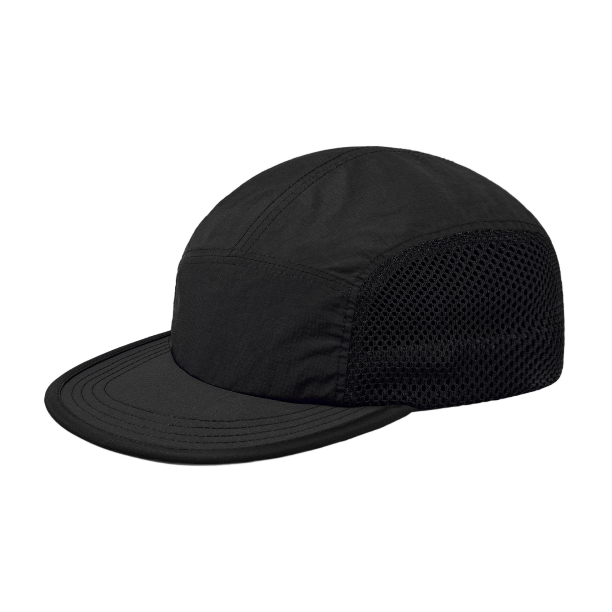 Custom Water Repellent 5 Panel Nylon Mesh Camper Hat - 5209