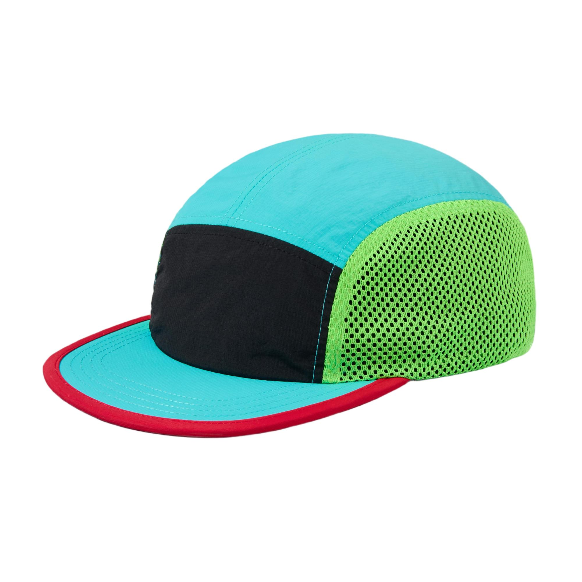 Custom Water Repellent 5 Panel Nylon Mesh Camper Hat - 5209