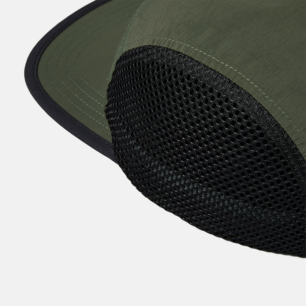 Custom Water Repellent 5 Panel Nylon Mesh Camper Hat - 5209