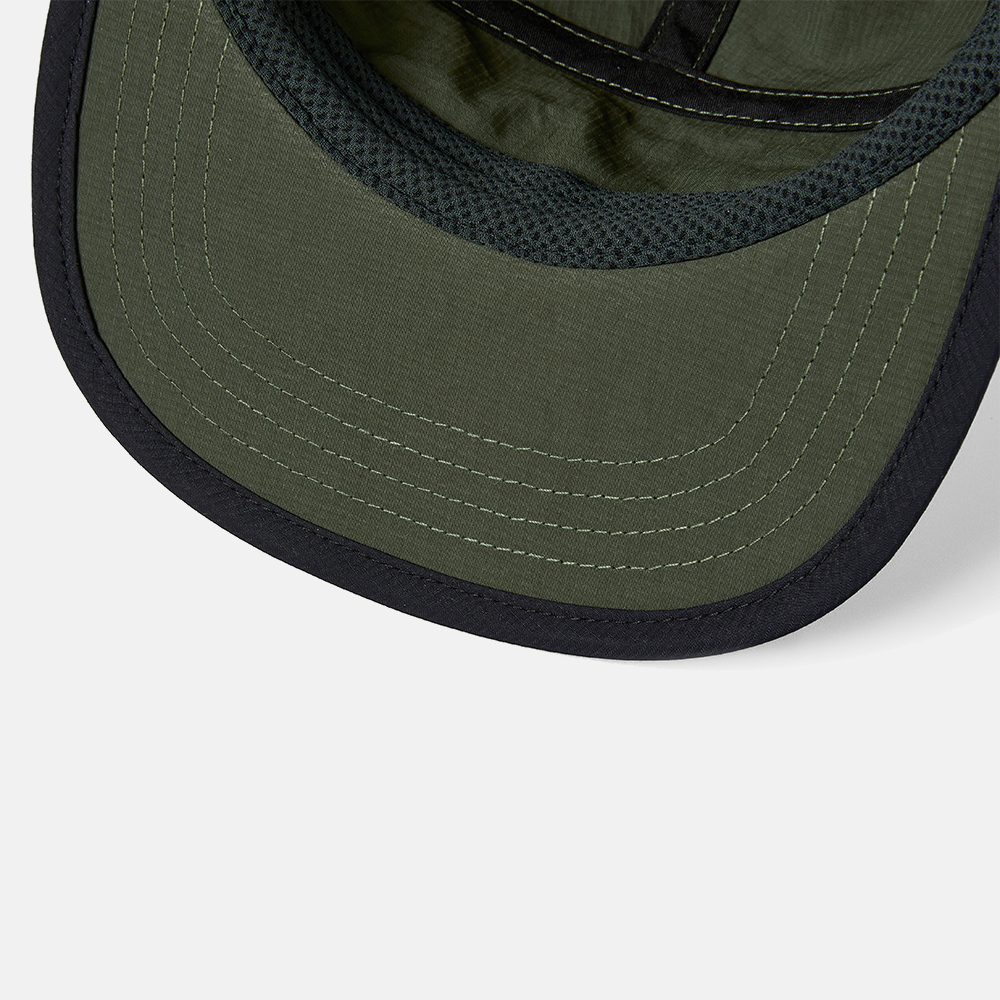 Custom Water Repellent 5 Panel Nylon Mesh Camper Hat - 5209