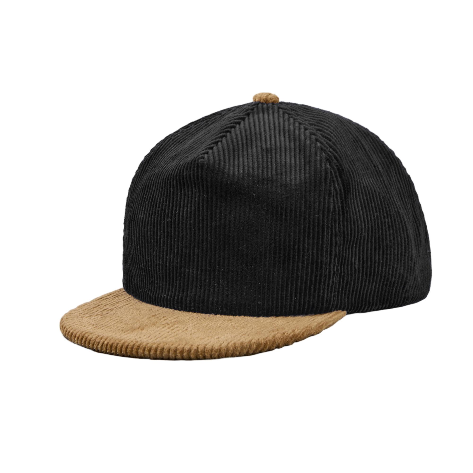 Custom 5 Panel Corduroy Snapback Hat - 5123
