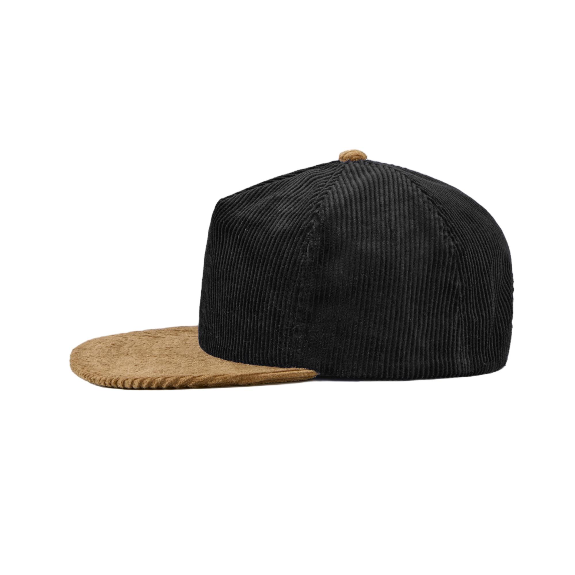 Custom 5 Panel Corduroy Snapback Hat - 5123