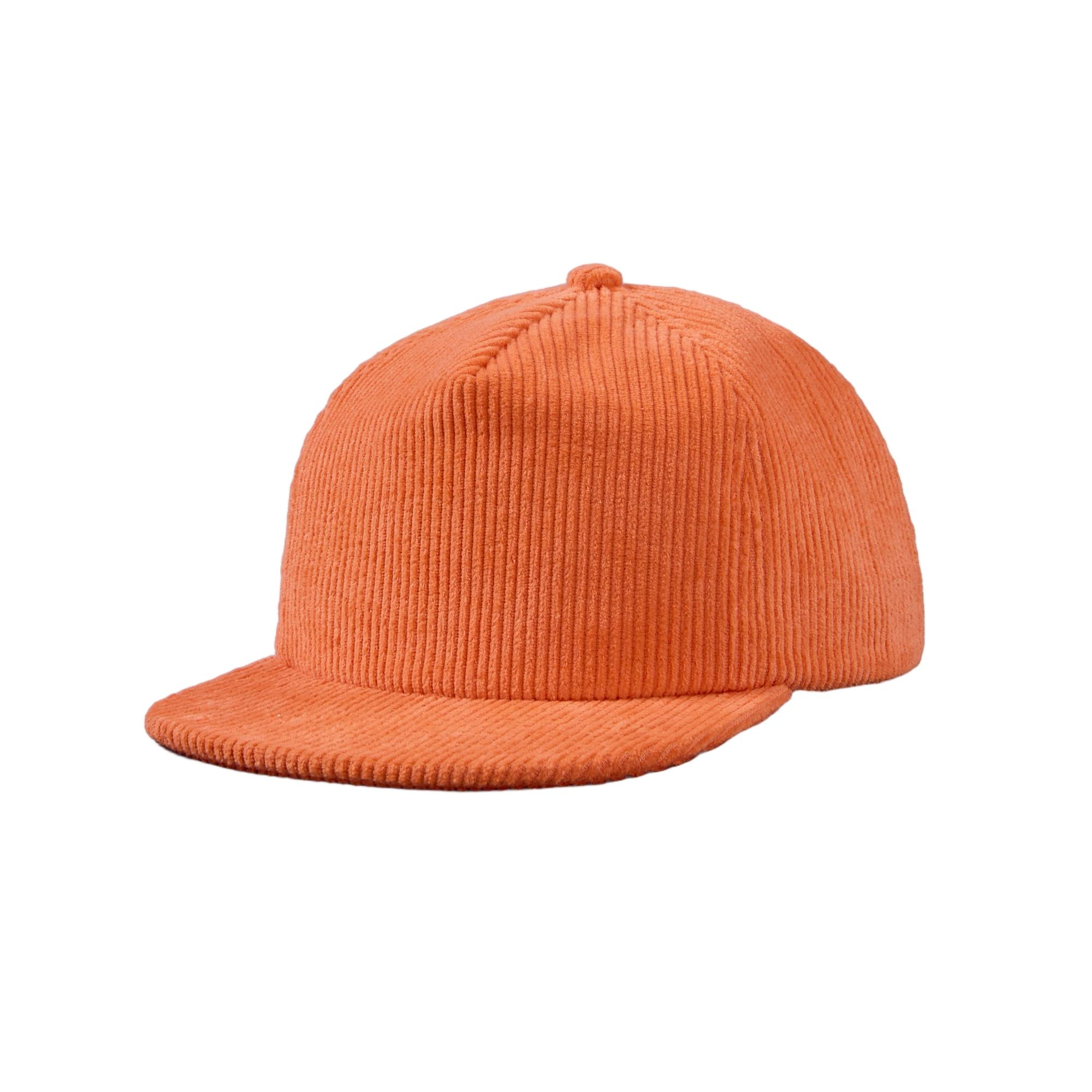 Custom 5 Panel Corduroy Snapback Hat - 5123