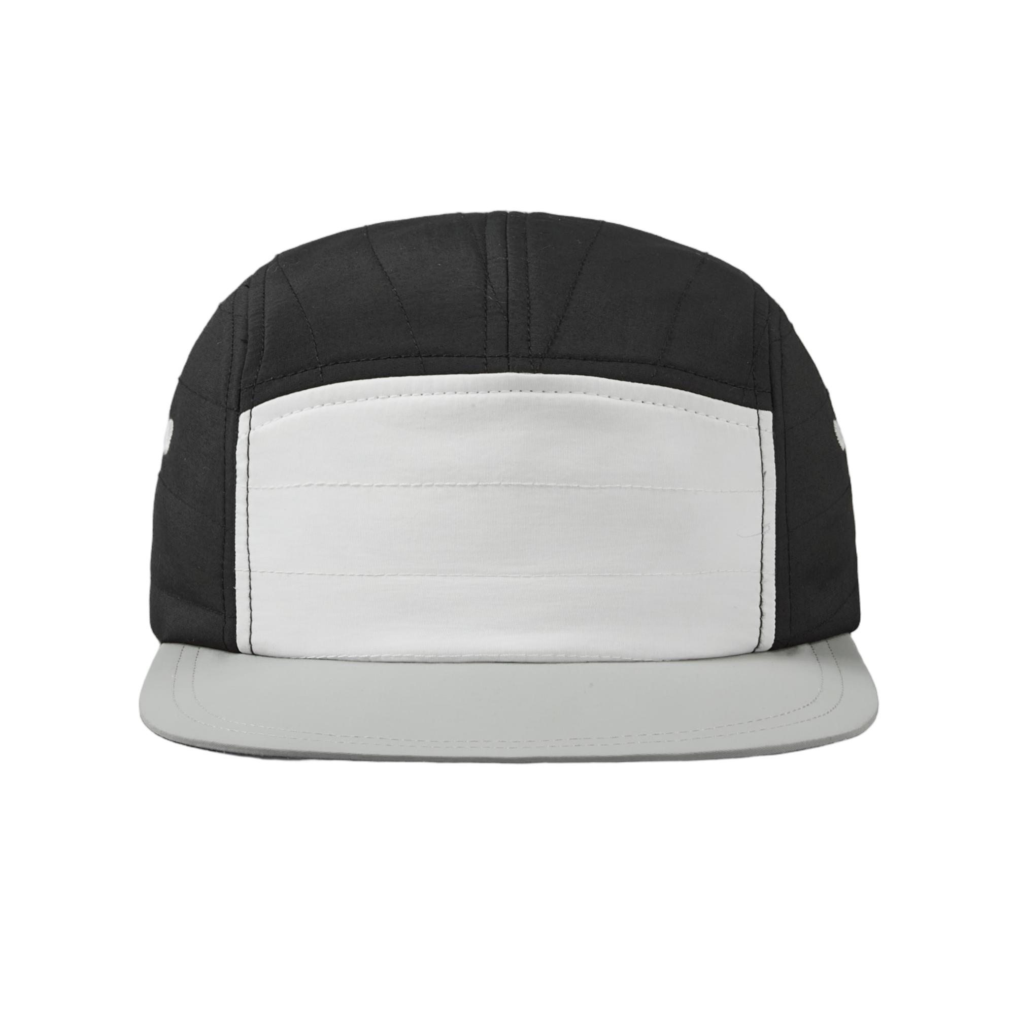 Custom 5 Panel Water Repellent Quilted Camper Cap for Winter - 5128