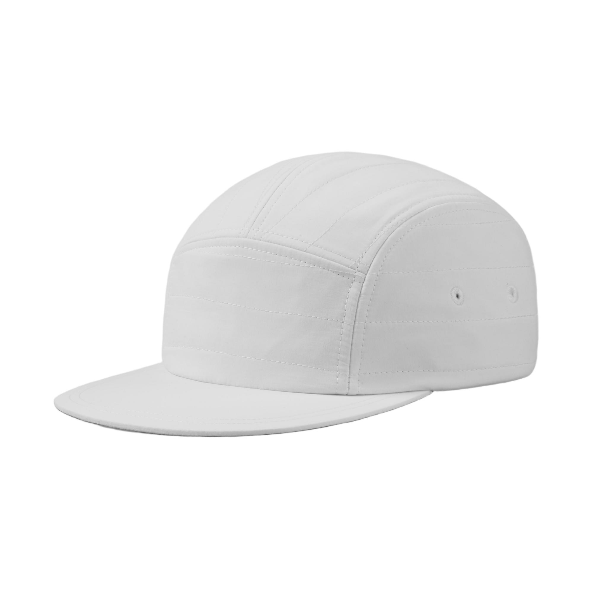 Custom 5 Panel Water Repellent Quilted Camper Cap for Winter - 5128