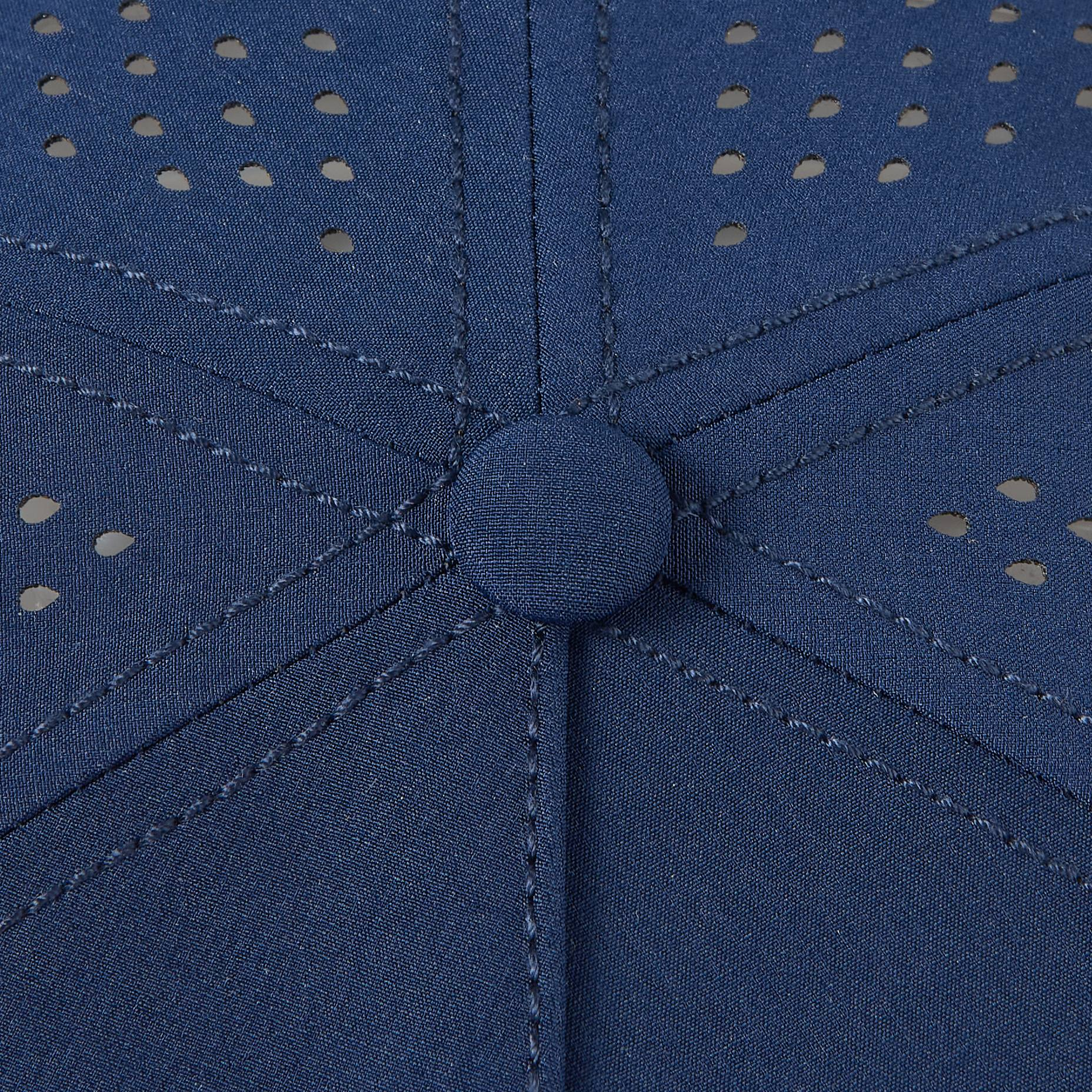 Custom Personalized 5 Panel Laser Perforated Snapback Hats with Rope - 5015P