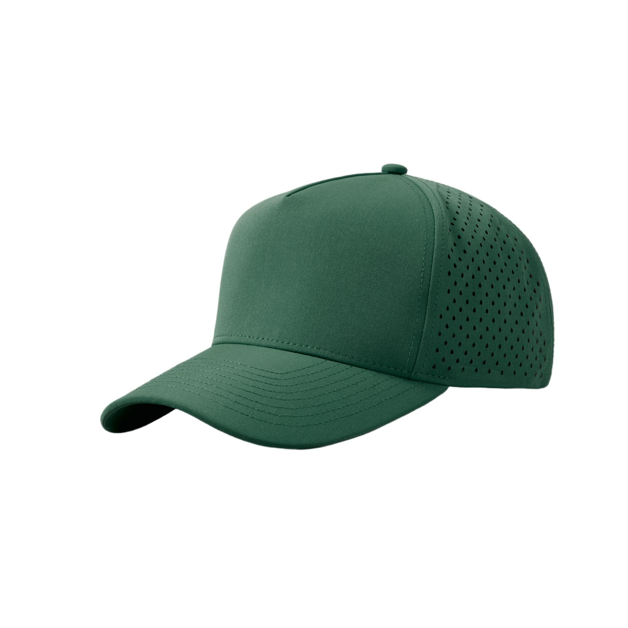 Custom 5 Panel Perforated Performance Snapback Golf Hat - 6526
