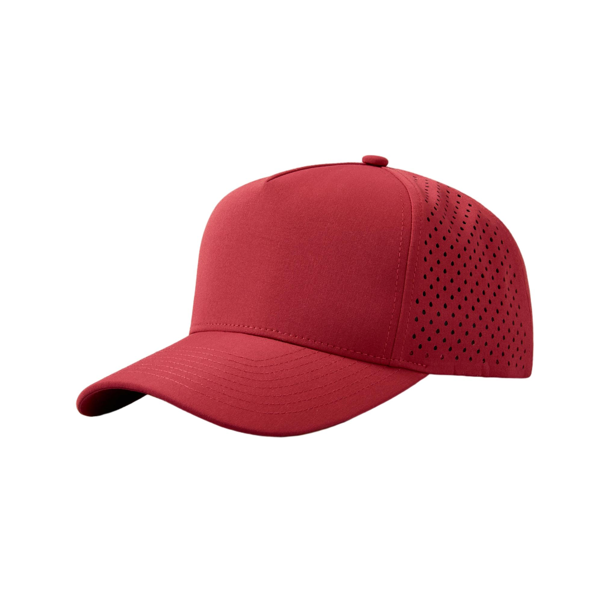 Custom 5 Panel Perforated Performance Snapback Golf Hat - 6526