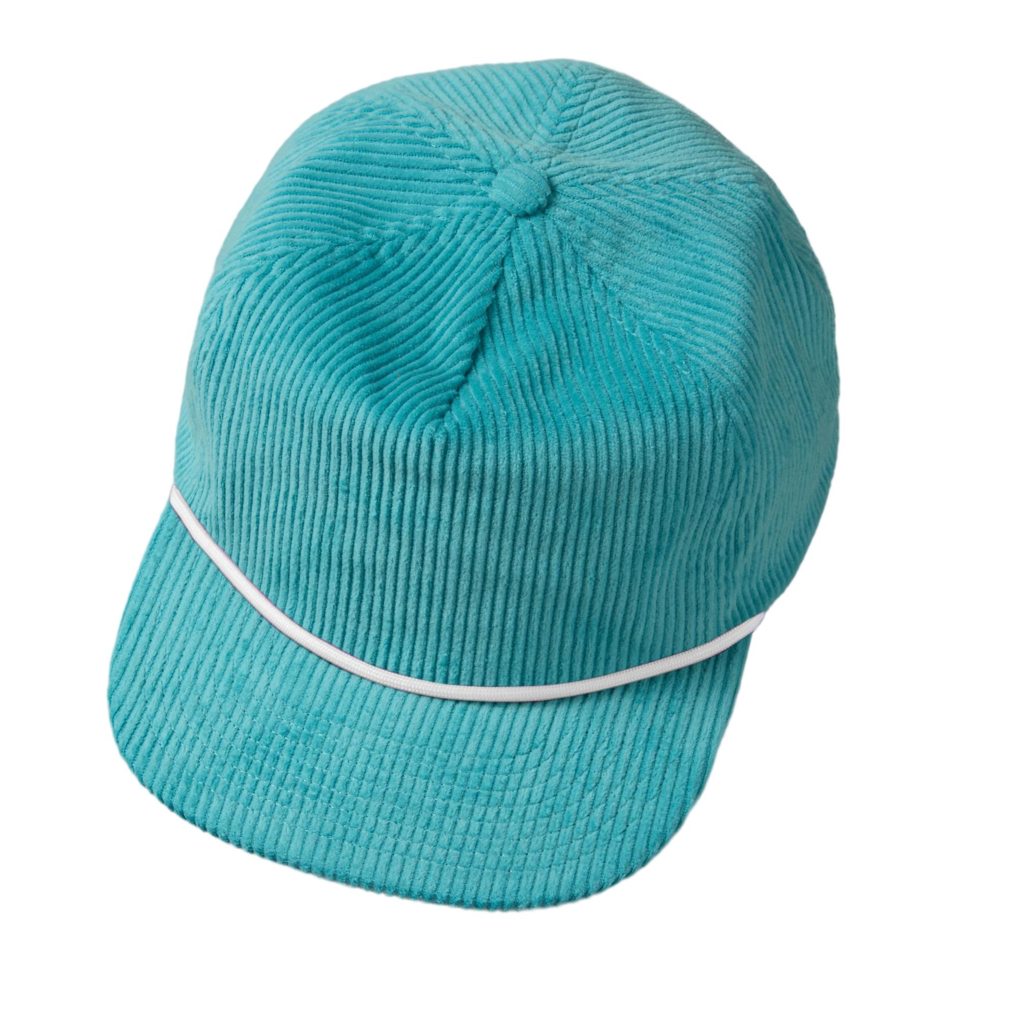 Custom 5 Panel Corduroy Rope Snapback Hat - 5123P