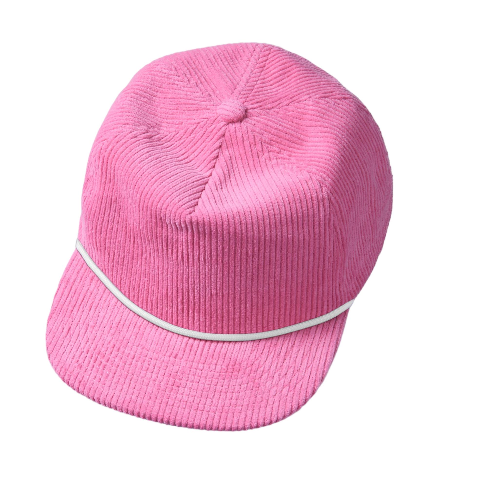 Custom 5 Panel Corduroy Rope Snapback Hat - 5123P