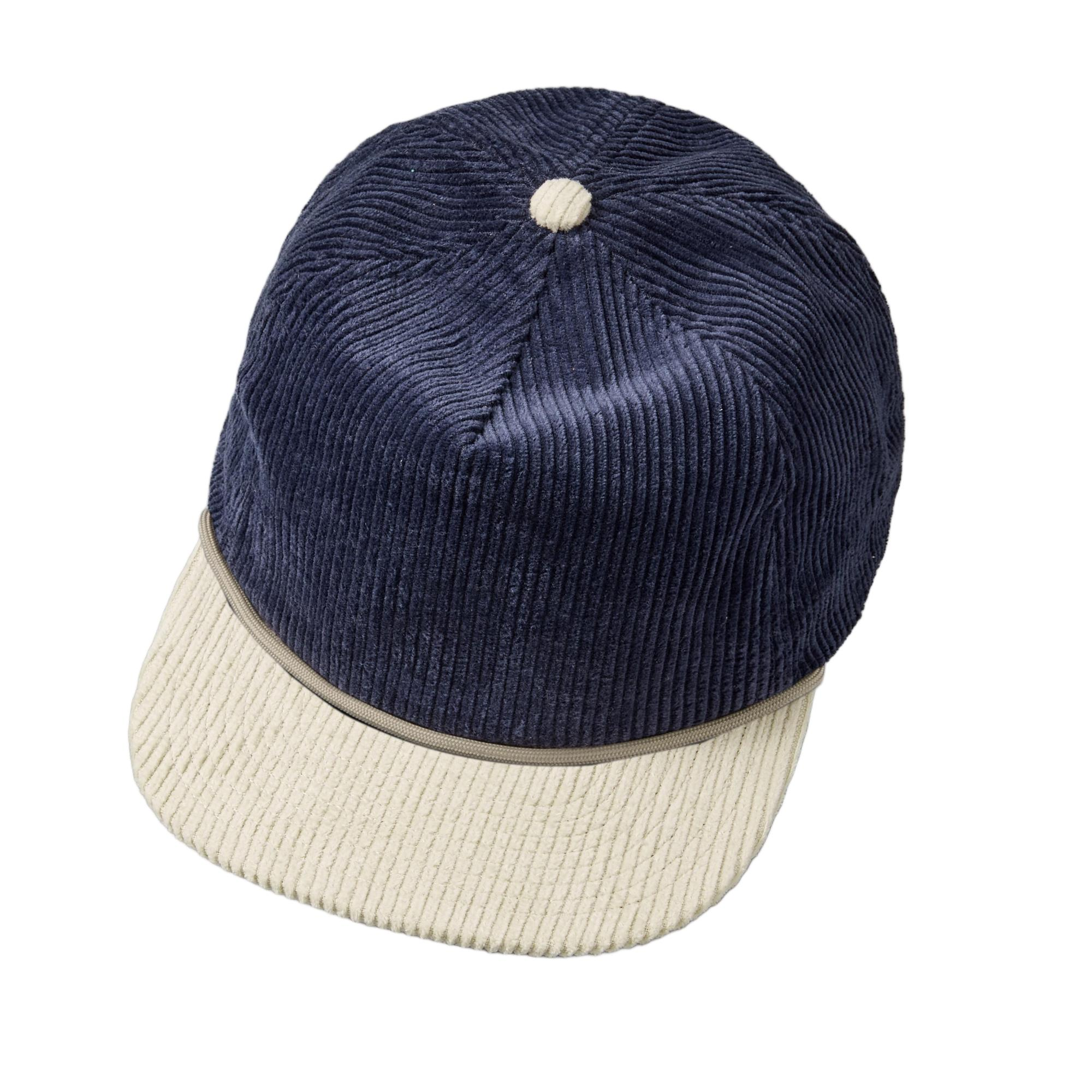 Custom 5 Panel Corduroy Rope Snapback Hat - 5123P