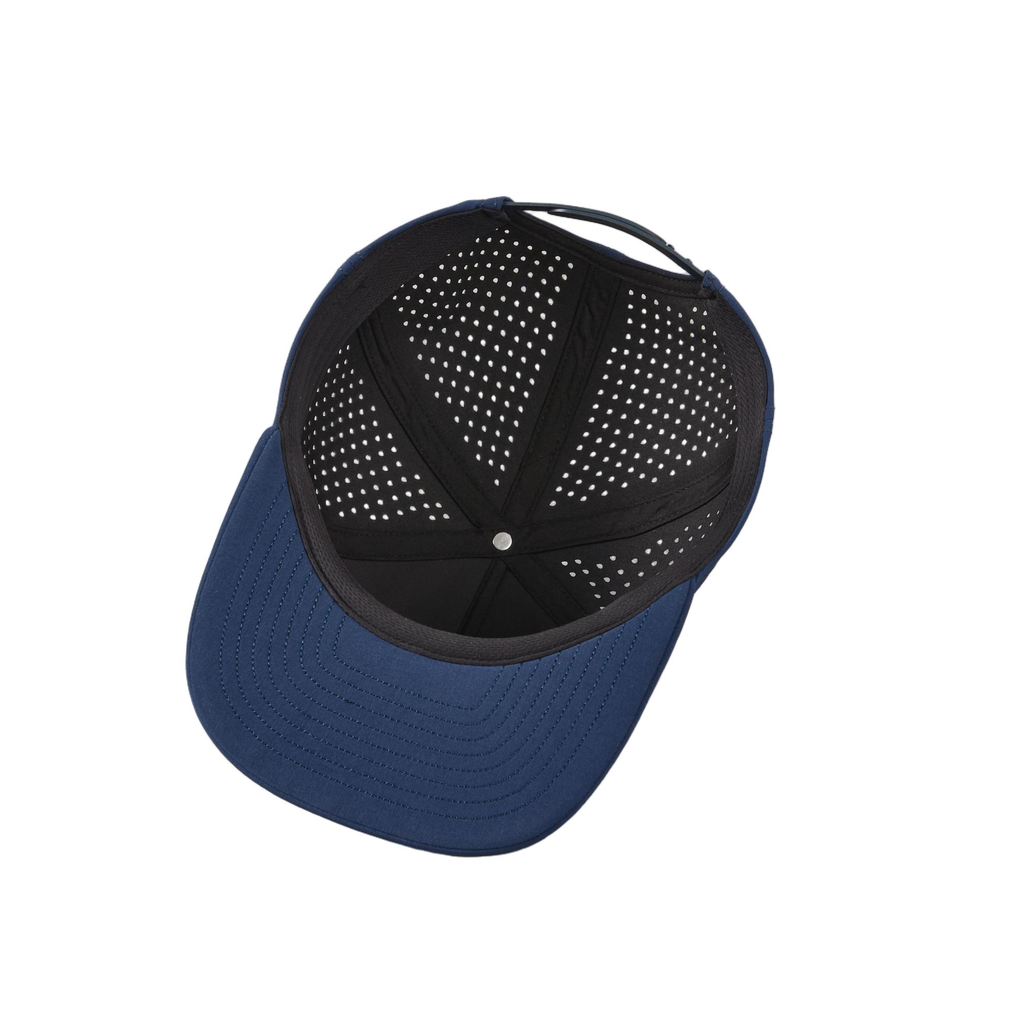 Custom Personalized 5 Panel Laser Perforated Snapback Hats - 5015