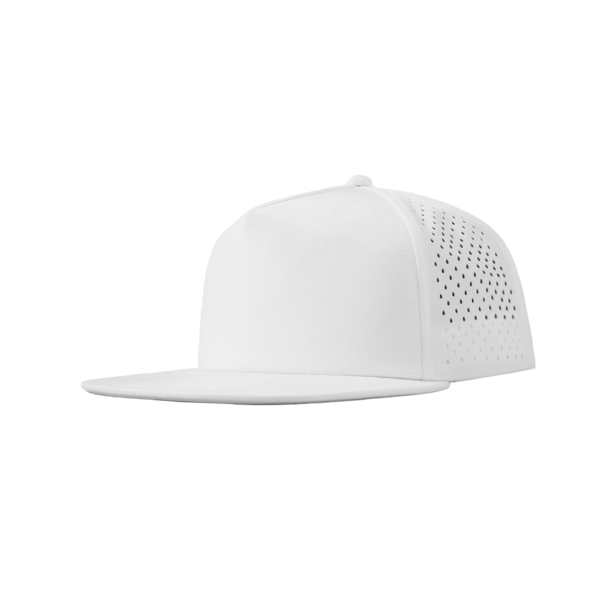 Custom Personalized 5 Panel Laser Perforated Snapback Hats - 5015