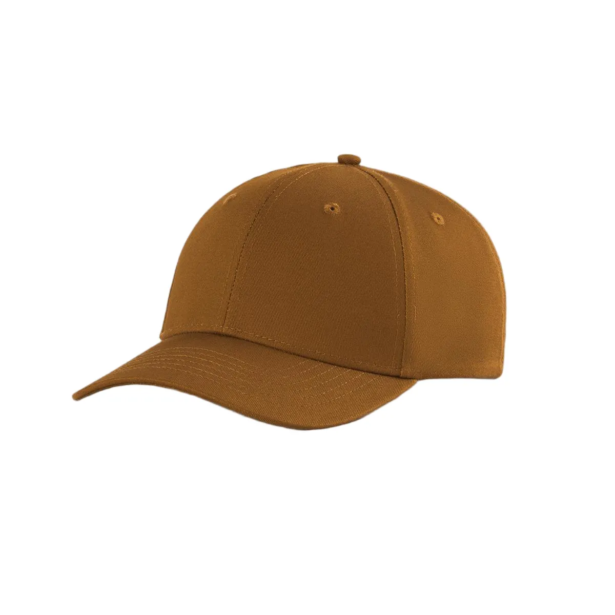 Custom 6 Panel Mid Profile Structured Baseball Cap - 6166