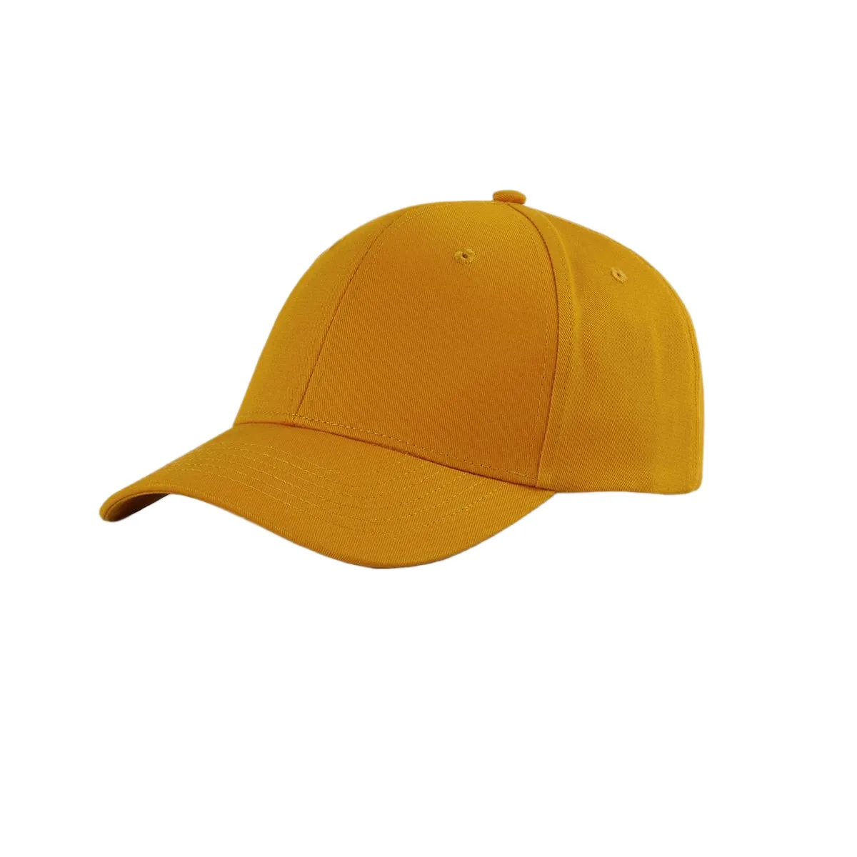 Custom 6 Panel Mid Profile Structured Baseball Cap - 6166