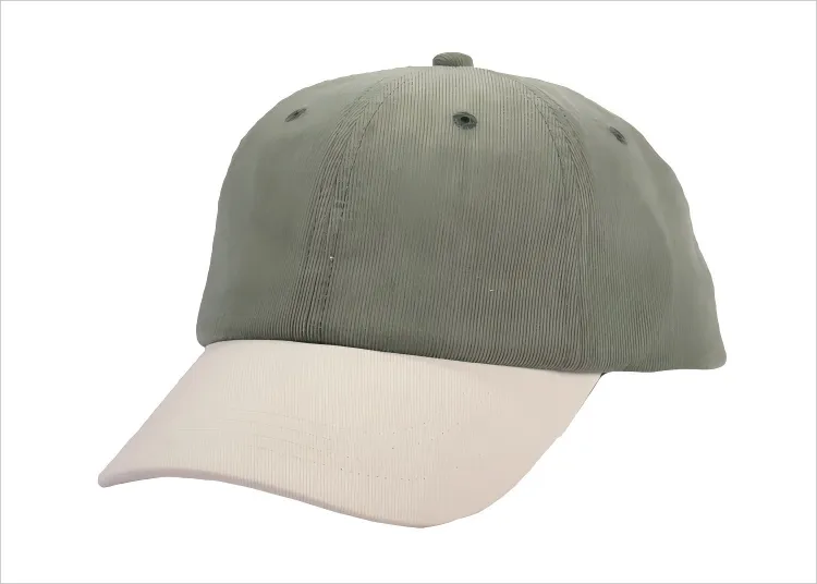 Custom Corduroy Two Tone Dad Hats - 6028