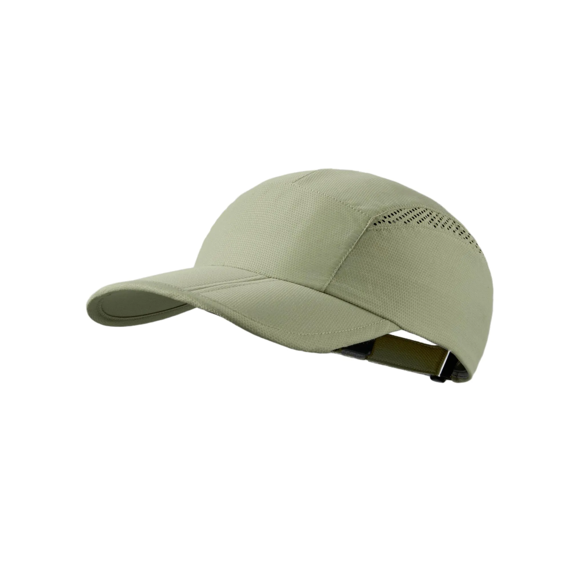 Custom Perforated Foldable Lightweight Running Cap - 5067