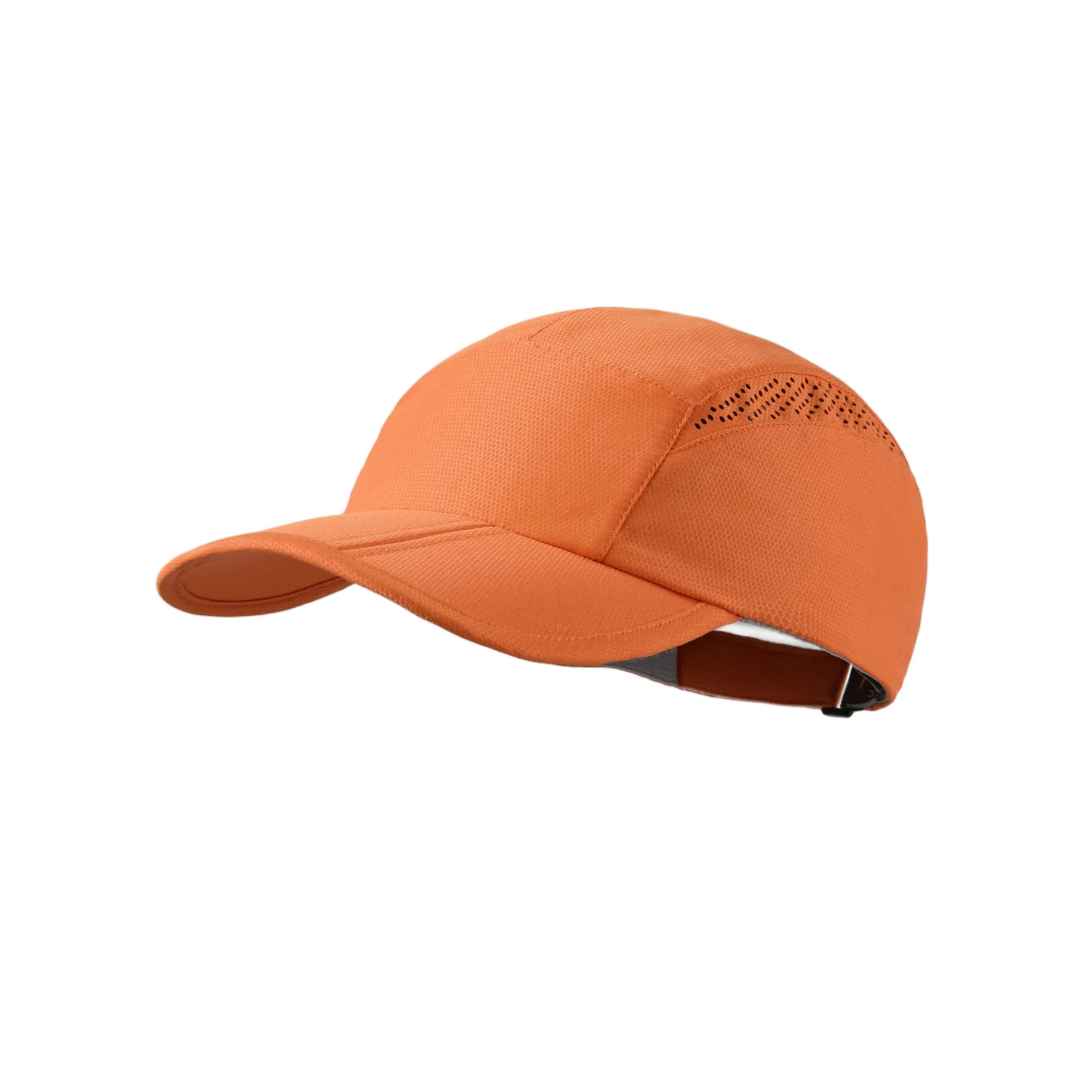 Custom Perforated Foldable Lightweight Running Cap - 5067